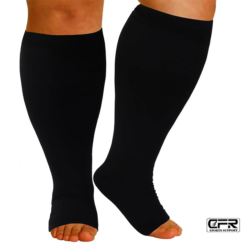 Plus Size Compression Socks 20-30 mmHg for Men Women Medical Stockings  XL-7XL