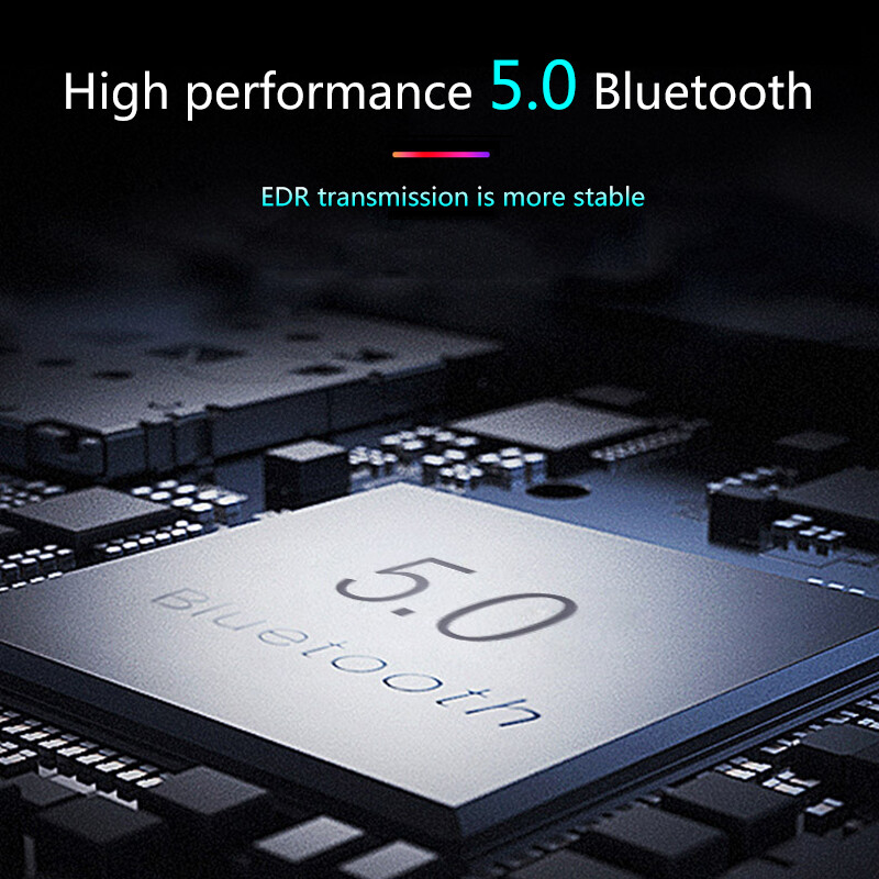 Bluetooth 5.0 Headset Wireless Sport Stereo Headphones Earphone Earbuds With Mic