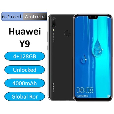 New HUAWEI Y9 plus Unlocked 4GB+128GB 4000mAh 6.5 inch 13MP Cell phone