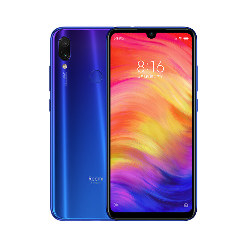 Xiaomi Redmi Note 7 6,3" Smartphone 3GB 32GB 48+13MP Versión En Español Azul