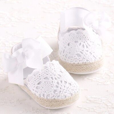 Baby Infant Girls Kids Toddler Soft Sole Crib Newborn Anti-Slip Shoes 0-18 Month