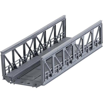 Ponte a traliccio H0 1 binario H0 C con massicciata L x L x A