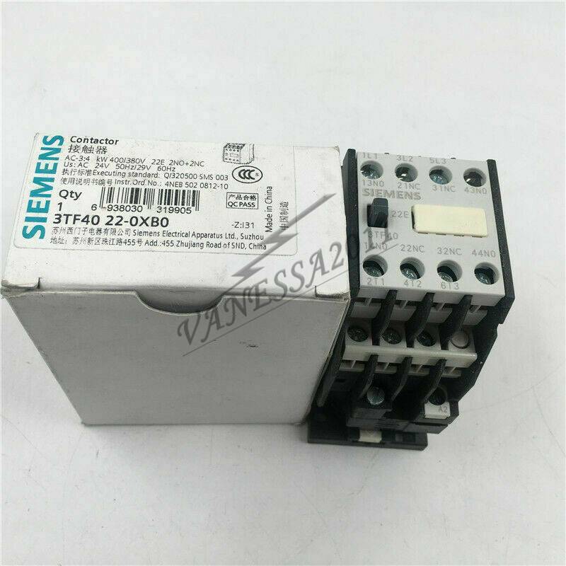 Siemens 3tf4022-0xb0 3tf40 22-0xb0 Ac Contacteur Neuf