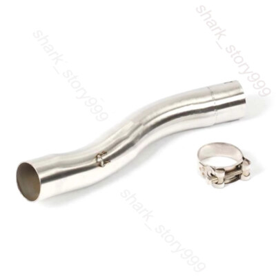 For Kawasaki Ninja ZX10R 2004-05 Motorcycle Exhaust Mid Link Pipe Escape Slip On