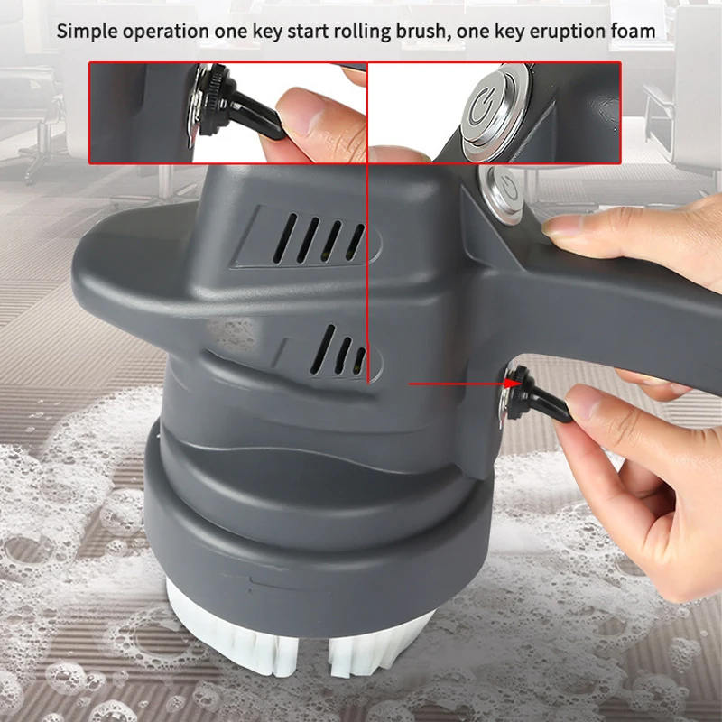 Multifunction Dry Bubble Clean Machine Portable Household All-In-One Cleaning To