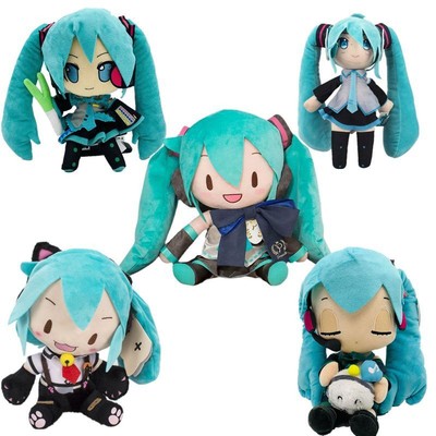 Explosive Hatsune Miku Plush Doll Beautiful Girl Peripheral Plush Toy New Rare