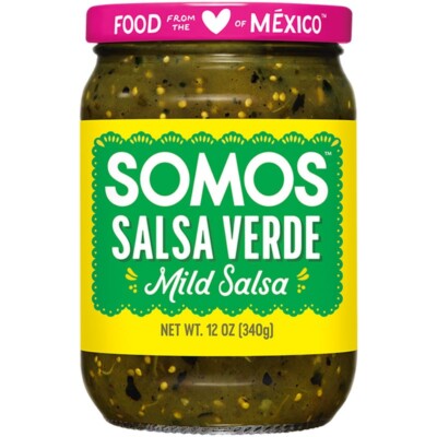 Somos Salsa Verde Mild Salsa - Gluten Free & Non-GMO - 12 oz