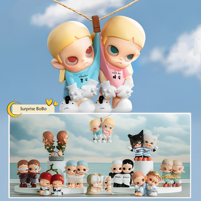 New POPMART Zsiga Twins Series Blind Box (confirmed) Figure