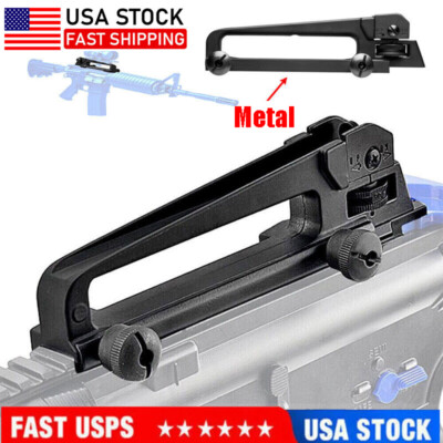 NcSTAR MARDCH Carry Handle w/ Rear Sight Picatinny Weaver Rail Black Mount New