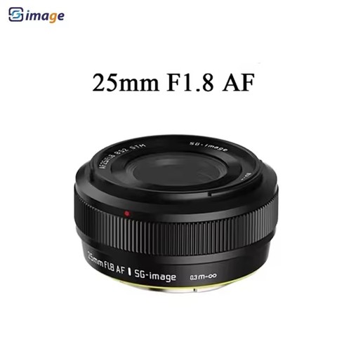 新品同様 SG-image AF 25mm F1.8 フジXマウント SGーimage SG-image AF 25mm F1.8 富士フイルムXマウント 単焦点