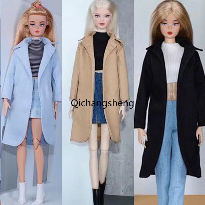 Outfits Long Coat Windbreak 1/6