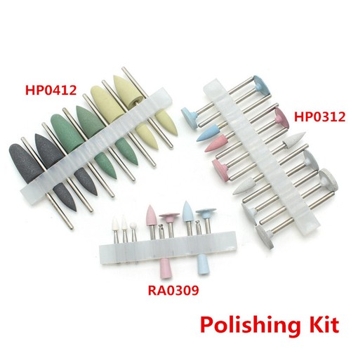 Dental Composite Polish Kit Polisher Silicone Grinding Heads