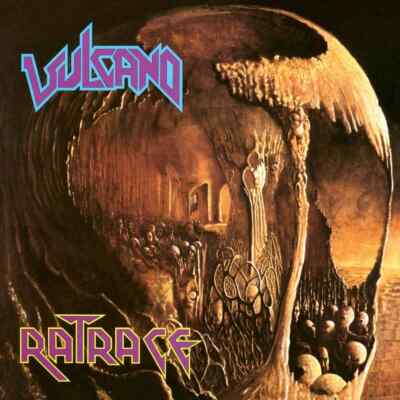 Vulcano Ratrace LP sarcofago sepultura Possessed Venom Celtic frost sodom venom