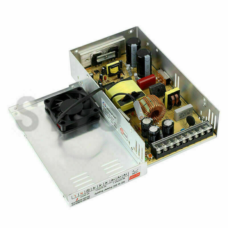 AC TO DC 12V 30A 360W Regulated Switching Mode Power Supply Converter Adapter