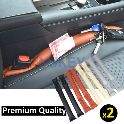 1//2PCS CAR SEAT GAP STOPPER LEAK PROOF STOP MUD PAD FILLER MAT DROP BLOCKER FLAP