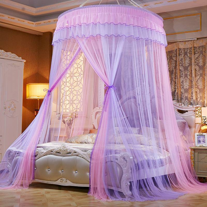 Mosquito Net Bed Canopies Princess Girls Bedroom Tent For Twin Queen King Bed