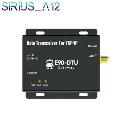 30dBm 10000M Vollduplex RJ45 Ethernet New 915MHz LoRa Transceiver Modem