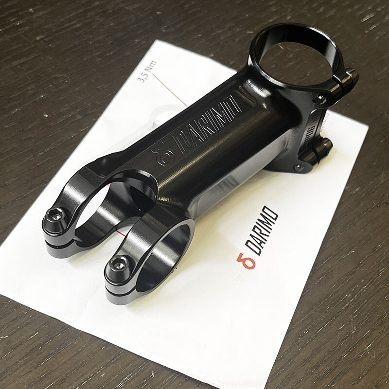 Darimo IX2AL 80mm - 6 Degree Aluminum MTB Stem (Bright black
