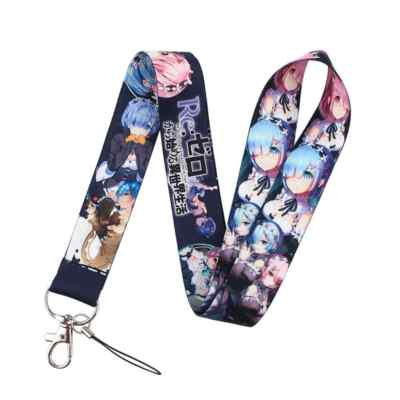 Re:Zero Starting Life in Another World Characters Themed ID Badge Holder Lanyard