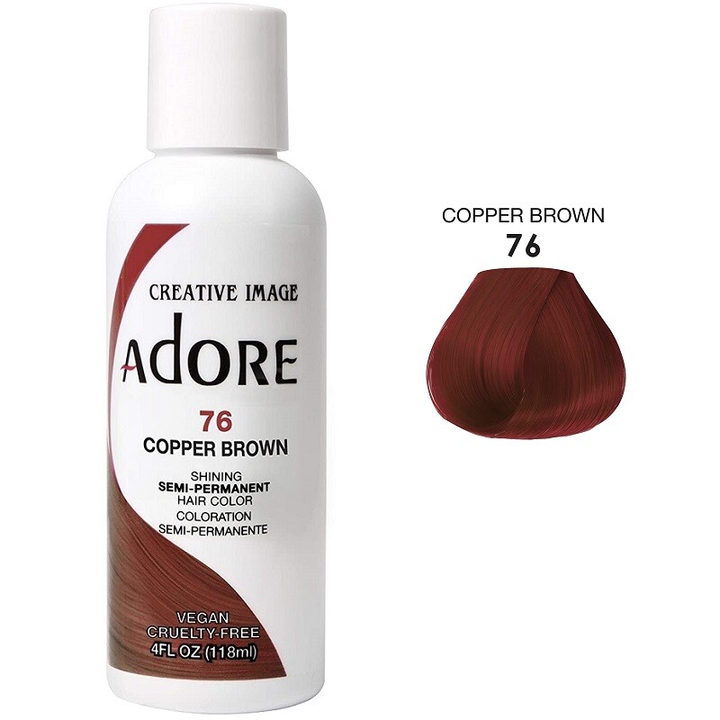 Peroxide Ammonia Free #076 Copper Brown 4 Oz