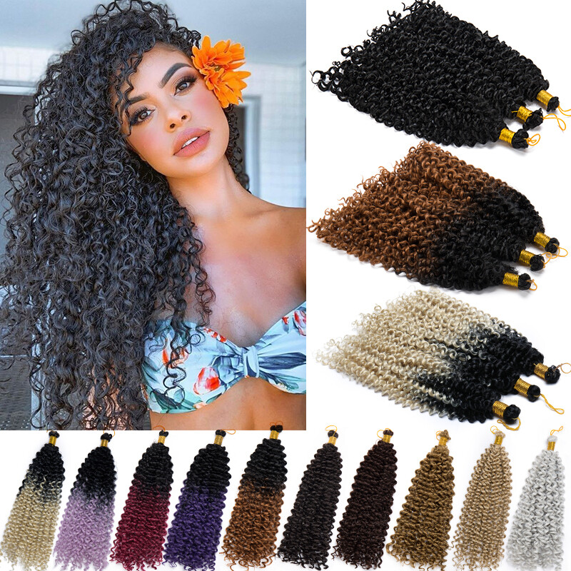 High Quality Deep Wavy Braiding Hair Extensions 14
