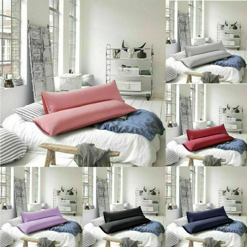 Soft King Queen Size Long Body Pillow Case Cover Microfiber Long Pillowcases USA