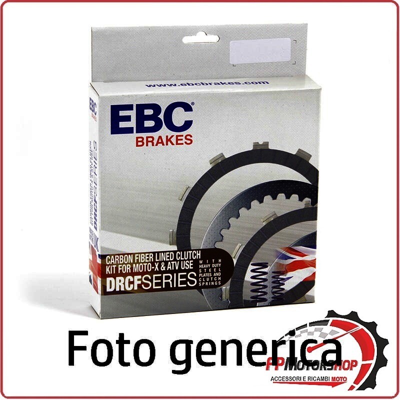 KIT DISCHI FRIZIONE CARBONIO MOTO PER HONDA CRF250 11 EBC DRCF26 
