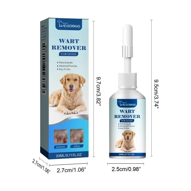Natural Dog Wart Remover Dog Skin Tags, Dog Wart Removal Treatment P4W0 UK