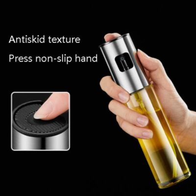 Sprayer Dispenser Cooking Mister Spray Pump Fine Bottle Kitchen Vs