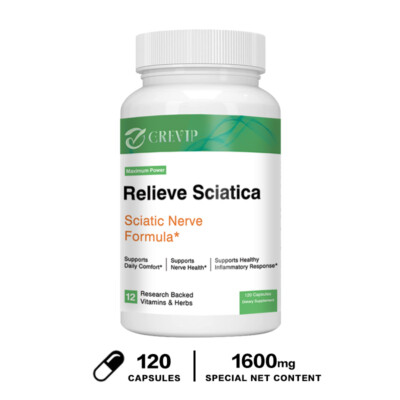 120pcs Relieve Sciatica - R-ALA,Benfotiamine-Nervous System Health,Relieve Pain