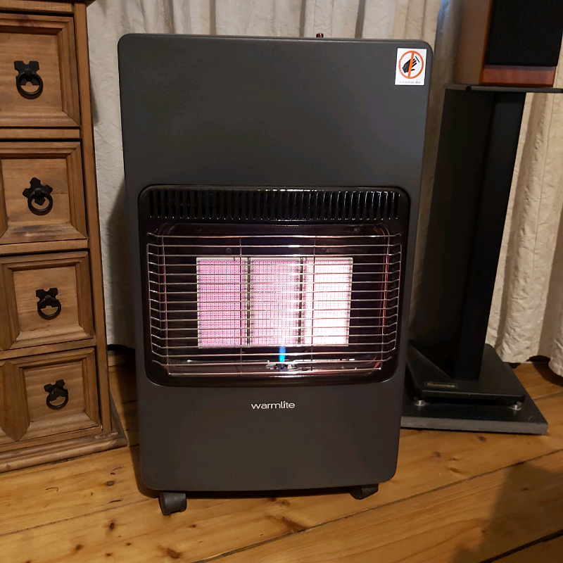 Warmlite Portable Gas Heater and 15kg bottle, Black (Calor Gas) in Anniesland, Glasgow Gumtree