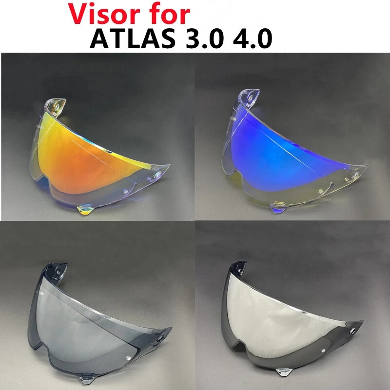 Full Face Anti-uv Helmet Visor Lens For Ruroc Atlas 3.0 4.0 Bike Tool