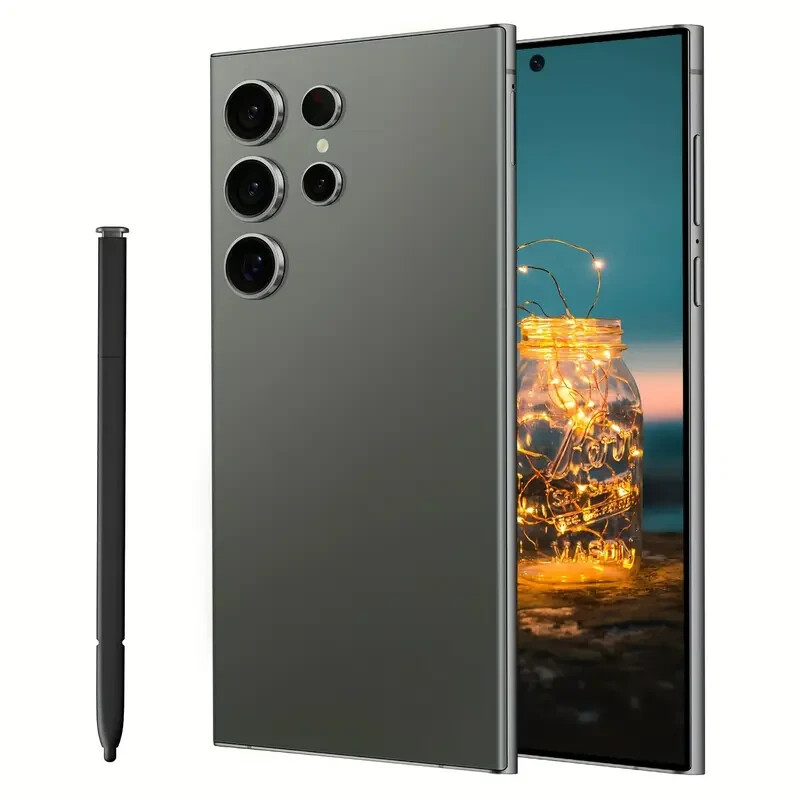 Smartphone S25 Ultra 6.8" 8+256GB Android Factory Unlocked Mobile Phones