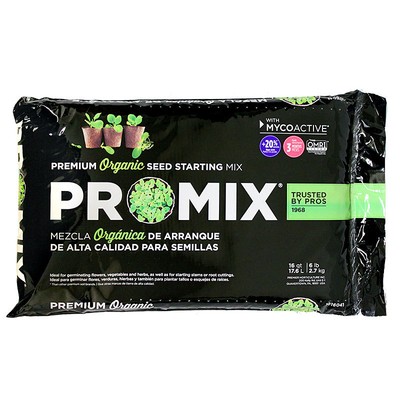 Pro-Mix Premium Organic Seed Starting Mix, 16 qt. Peat Based Horticulture Grade