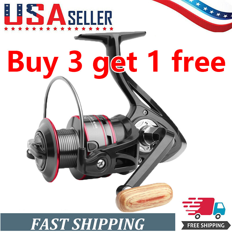 Powerful Fishing Reel Light Weight Ultra Smooth Spinning Ree