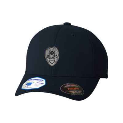 Flexfit Hats for Men & Women Security Badge Embroidery Dad Hat Baseball Cap