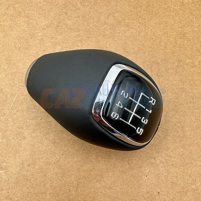 GENUINE LEATHER GEAR SHIFT KNOB 6MT FOR HYUNDAI I30 PD MK3 17-19