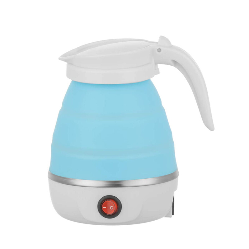 Collapsible Travel Electric Water Kettle Folding Camping Caravan Boat