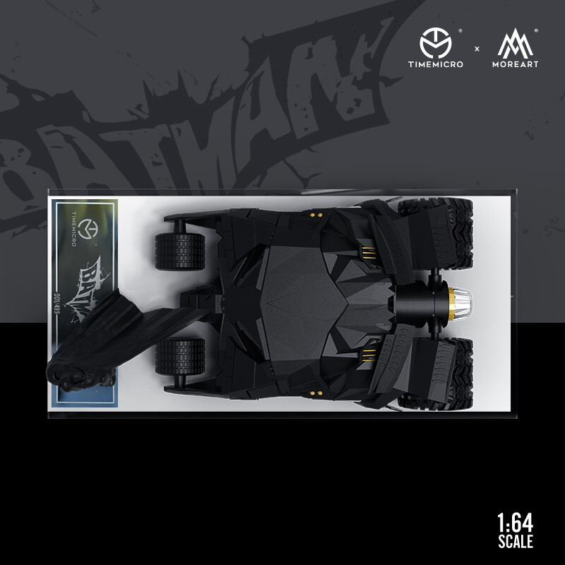 1/64 Time MicroX Moreart Batman The Dark Knight batmobile model