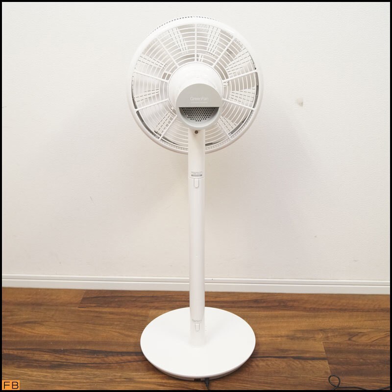扇風機・サーキュレーター Balmuda GreenFan2+ EGF1200 BALMUDA GreenFan2+ EGF-1200 White Grey BALMUDA-B5-7947 Japan