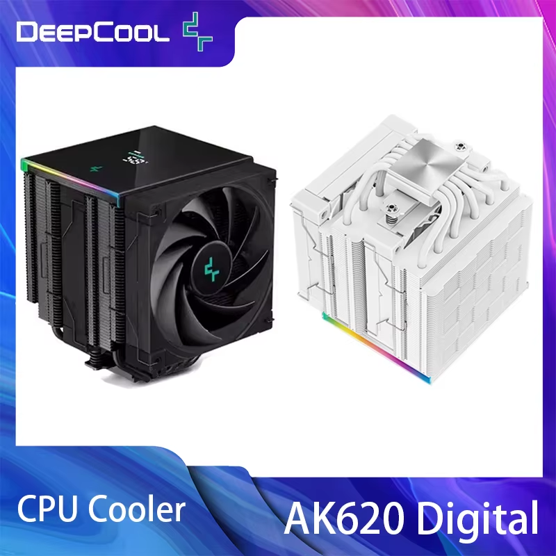 DeepCool AK620 Digital CPU Cooler 6 Heat Pipe X79 X99 Processor Cooling Radiator