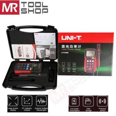 UNI-T UT385 Laser Power Meter Sensor Tester Analyzer Wavelength Preset Options