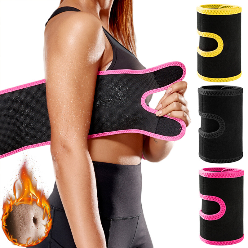 Women Sweat Sauna Belt Arm Trimmer Upper Arm Shaper Fat Burner Slimming Cincher