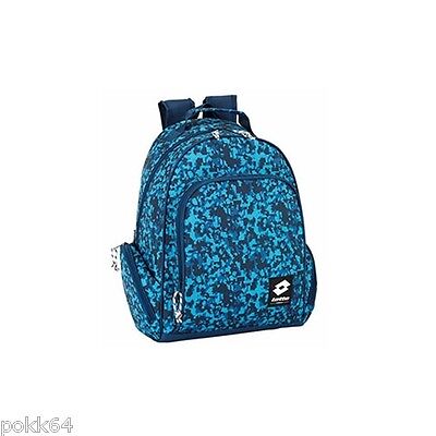 Lotto Italy Backpack L School Bag Blue 31 x 43 cm 212149 eBay