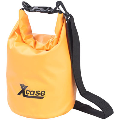 Xcase 3er-Set Wasserdichte Packsäcke aus LKW-Plane, 51020 Liter, orange