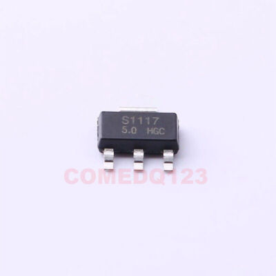 10PCSx AMS1117-5.0 SOT-223-4 HGC #WD8*