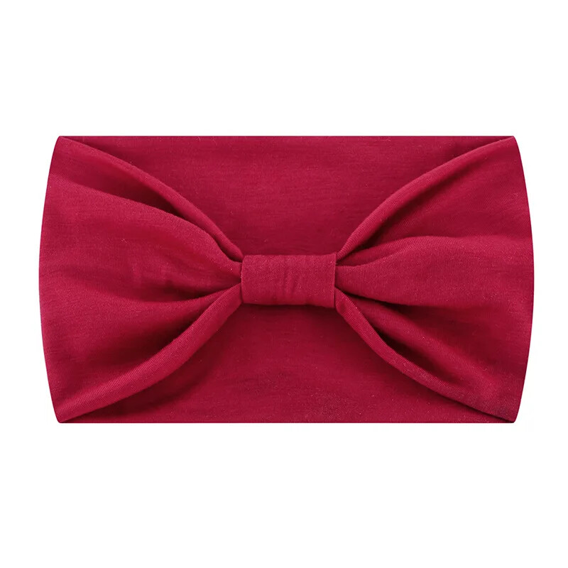  Wide Headband Women Hair  Bow knot Turbans Head Band Make-up Sports Running