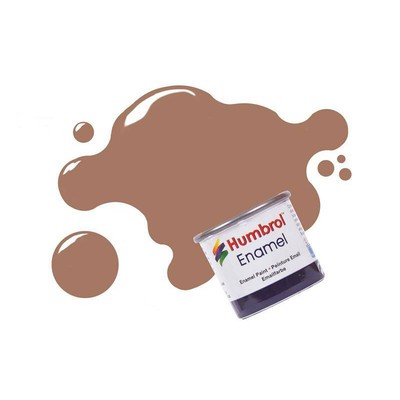 Humbrol 119E Enamel Paint Light Earth Matte 14ml