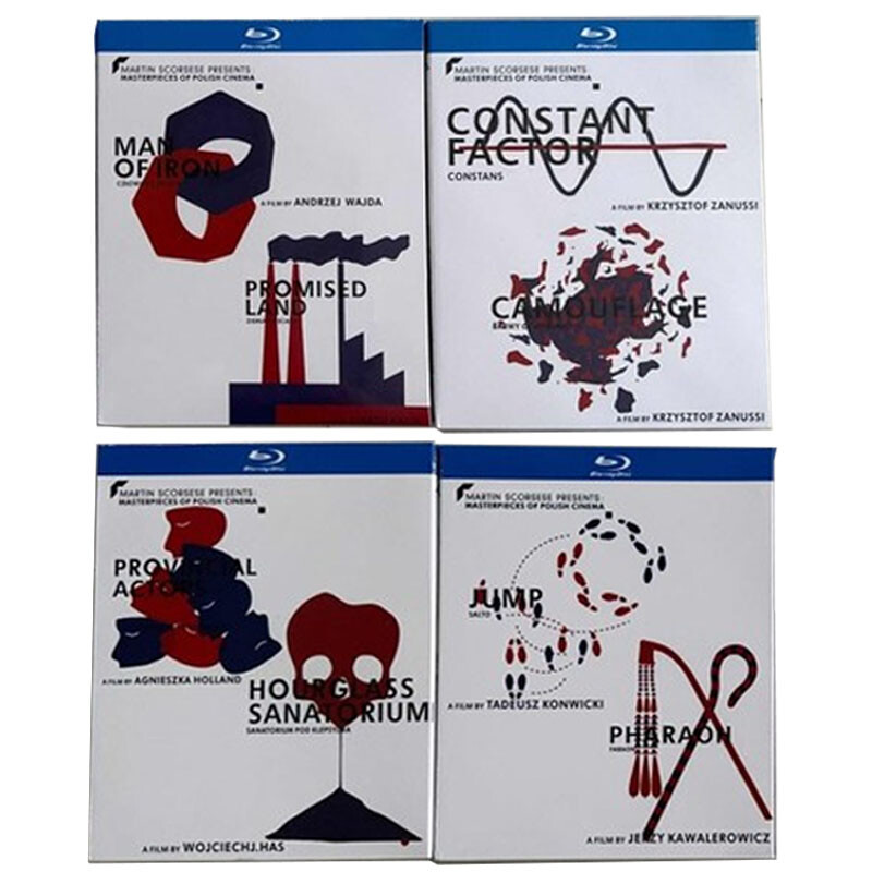 MARTIN SCORSESE PRESENTS：MASTERPIECES OF POLISH CINEMA 8 Discs Blu-ray BD DVD
