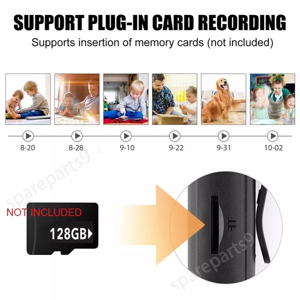 Mini WIFI 1080P Body Camera Video Recorder Clip Cam Night Vision Support 128G - Image 9